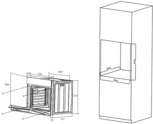 Духовой шкаф Haier HOX-P06HGW фото 3 в Екатеринбурге