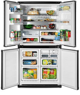 Холодильник Шарп SJF 96 SPBK фото 2 в Екатеринбурге Холодильник Sharp SJF 96 SPBK фото 2 в Екатеринбурге