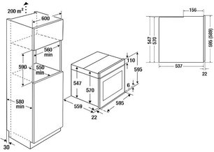 Духовой шкаф с паром Kuppersbusch BD 6340.0 S2 Black Chrome фото 4 в Екатеринбурге