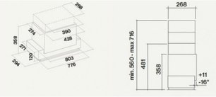 Встраиваемая вытяжка FALMEC E.ION GRUPPO INCASSO 70 (450) фото 2 в Екатеринбурге Встраиваемая вытяжка FALMEC E.ION GRUPPO INCASSO 70 (450) фото 2 в Екатеринбурге