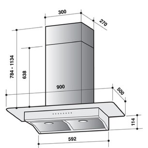 Вытяжка Де Дитрих DHD 787 W фото 3 в Екатеринбурге Вытяжка De Dietrich DHD 787 W фото 3 в Екатеринбурге