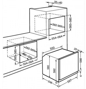 Духовой шкаф Smeg SC112SGT2 фото 2 в Екатеринбурге
