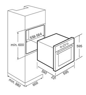 Духовой шкаф Teka HE 720 BLACK фото 2 в Екатеринбурге