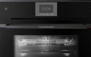 Компактный духовой шкаф с микроволнами  Kuppersbusch CBM 6550.0 S2 Black Chrome фото 2 в Екатеринбурге