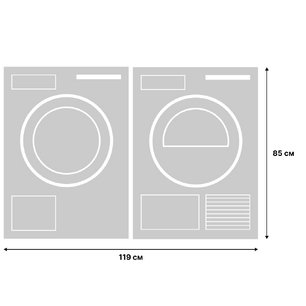 Asko Logic 4 (стиральная машина W4086C.T/3 + сушильная машина T408HD.T.P) фото 2 в Екатеринбурге