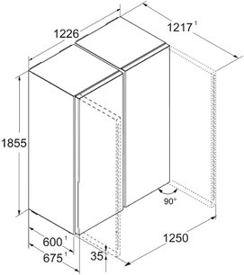 Холодильник Либхер XRFsd 5220 Plus NoFrost фото 4 в Екатеринбурге Холодильник Liebherr XRFsd 5220 Plus NoFrost фото 4 в Екатеринбурге