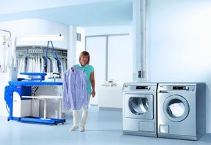 Стиральная машина Miele PW 6065 клапан, сталь фото 3 в Екатеринбурге