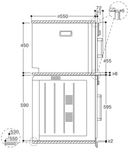 Комбинированный духовой шкаф-пароконвектомат Gaggenau BSP260111 фото 4 в Екатеринбурге