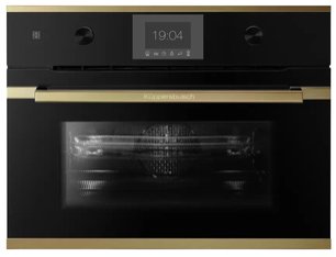 Компактный духовой шкаф с микроволнами Kuppersbusch CBM 6350.0 S4 Gold фото в Екатеринбурге