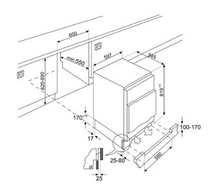 Встраиваемая морозильная камера Smeg U8F082DF1 фото 4 в Екатеринбурге