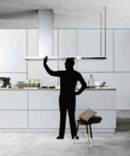 Вытяжка FALMEC DESIGN LUMEN ISOLA STEEL 175 SX фото 3 в Екатеринбурге Вытяжка FALMEC DESIGN LUMEN ISOLA STEEL 175 SX фото 3 в Екатеринбурге