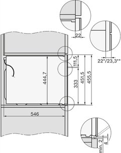 Компактный духовой шкаф с СВЧ Miele H7440 BMX Pearlbeige фото 3 в Екатеринбурге