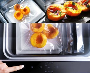 Встроенный вакууматор Irinox Zero 45 HZ452350014 (под навесную панель/анодированная сталь) фото 4 в Екатеринбурге