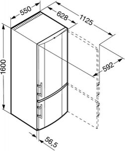 Холодильник Либхер CUPsl 2721 Comfort фото 4 в Екатеринбурге Холодильник Liebherr CUPsl 2721 Comfort фото 4 в Екатеринбурге
