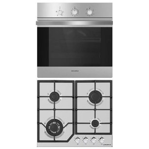 Maunfeld (духовой шкаф MGOG.673S + варочная панель EGHS.64.43CS/G) фото в Екатеринбурге