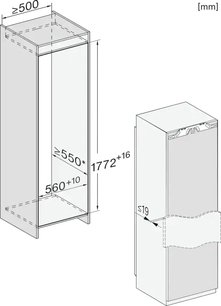 Встраиваемый морозильник Miele FNS 7774 D фото 4 в Екатеринбурге