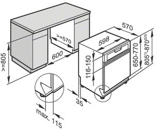 Встраиваемая посудомоечная машина Miele G 5000 SCi фото 4 в Екатеринбурге
