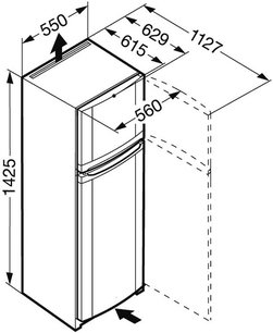Холодильник Либхер CTesf 2441 Comfort фото 2 в Екатеринбурге Холодильник Liebherr CTesf 2441 Comfort фото 2 в Екатеринбурге