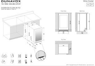 Винный шкаф Dunavox DAUF-38.100DSS.TO фото 4 в Екатеринбурге