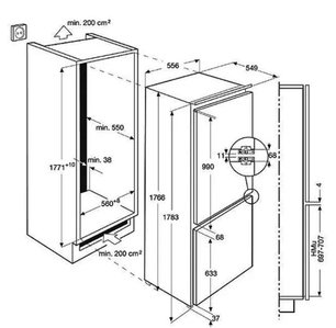 Холодильник AEG SCS51800F0 фото 3 в Екатеринбурге