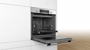 Встраиваемый духовой шкаф с функцией добавления пара BOSCH HRG5184S1 фото 4 в Екатеринбурге