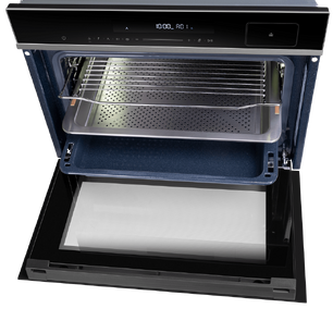 Компактный духовой шкаф с паром Maunfeld MCMO5016STGB фото 4 в Екатеринбурге