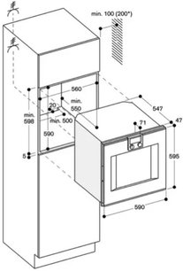 Духовой шкаф Gaggenau BO 451-110 фото 3 в Екатеринбурге