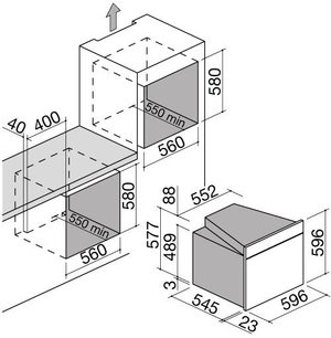 Духовой шкаф Barazza 1FEVTP фото 4 в Екатеринбурге