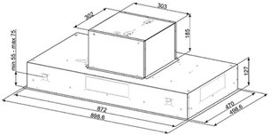Вытяжка Смег KSEG90X2 фото 2 в Екатеринбурге Вытяжка Smeg KSEG90X2 фото 2 в Екатеринбурге