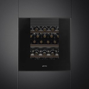 Встраиваемый холодильный шкаф для вина Smeg CVI129B3 фото 2 в Екатеринбурге