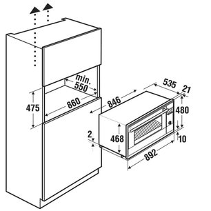 Духовой шкаф Kuppersbusch B 9330.0 S3 Silver Chrome фото 4 в Екатеринбурге