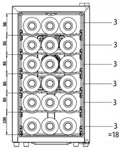 Винный шкаф La Sommeliere LS18KB фото 4 в Екатеринбурге