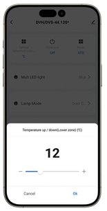 Встраиваемый винный шкаф Dunavox DVH-44.120DSS.TO фото 4 в Екатеринбурге