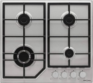 Газовая варочная панель KRONA NEBEL 60 IX W фото в Екатеринбурге