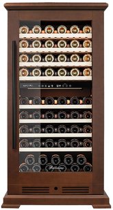 Винный шкаф Meyvel MV99PRO-KBT2 (Итальянский орех) фото в Екатеринбурге