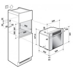Духовой шкаф De Dietrich DOP1160W фото 2 в Екатеринбурге