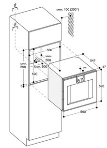 Духовой шкаф Gaggenau BO 420-111 фото 3 в Екатеринбурге