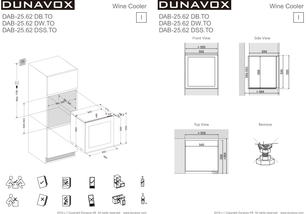 Винный шкаф Dunavox DAB-25.62DW.TO фото 2 в Екатеринбурге