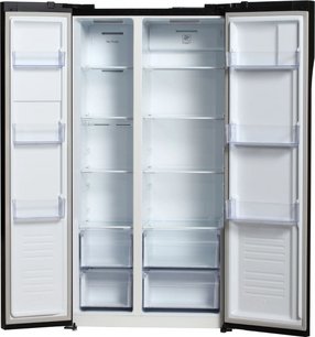 Холодильник Hyundai CS5003F черное стекло фото 4 в Екатеринбурге