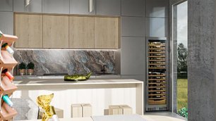 Винный шкаф Meyvel MV110-KST2 (Slim) фото 2 в Екатеринбурге