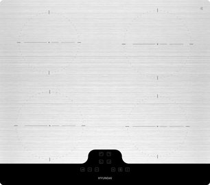 Индукционная варочная панель Hyundai HHI 6772 GR фото 2 в Екатеринбурге