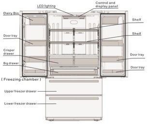 Холодильник Bertazzoni REF90X фото 2 в Екатеринбурге