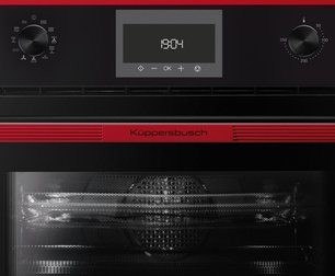 Компактный духовой шкаф с микроволнами Kuppersbusch CBM 6330.0 S8 Hot Chili фото 2 в Екатеринбурге