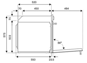 Духовой шкаф Bertazzoni F6011MODPLGNE фото 3 в Екатеринбурге