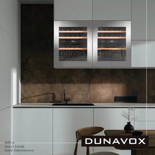 Винный шкаф Dunavox DAV-32.81DSS.TO фото 3 в Екатеринбурге