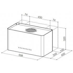 Вытяжка Фабер THALIA WH CORIAN F60 фото 3 в Екатеринбурге Вытяжка Faber THALIA WH CORIAN F60 фото 3 в Екатеринбурге