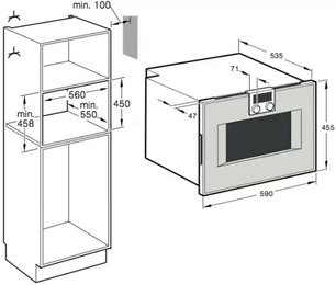Духовой шкаф-пароварка Gaggenau BS 450-110 фото 3 в Екатеринбурге