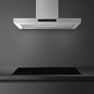 Вытяжка Смег KICT90BL фото 3 в Екатеринбурге Вытяжка Smeg KICT90BL фото 3 в Екатеринбурге