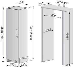 Встраиваемая морозильная камера V-ZUG V6000 Supreme FR6T-51099 R фото 4 в Екатеринбурге