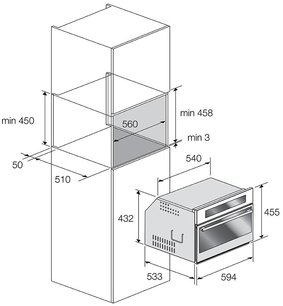Встраиваемая микроволновая печь Fulgor Milano FCMO 4511 TM WH фото 4 в Екатеринбурге